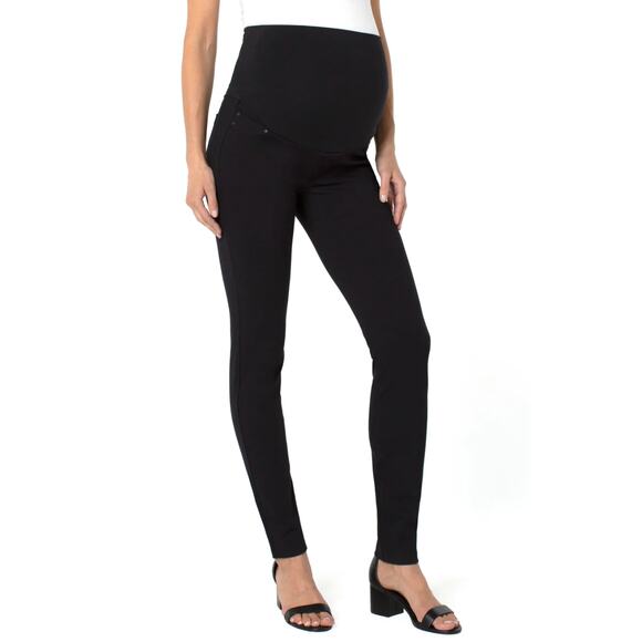 LIVERPOOL Maternity Sienna Black Legging Pants // 10 - Picture 1 of 10